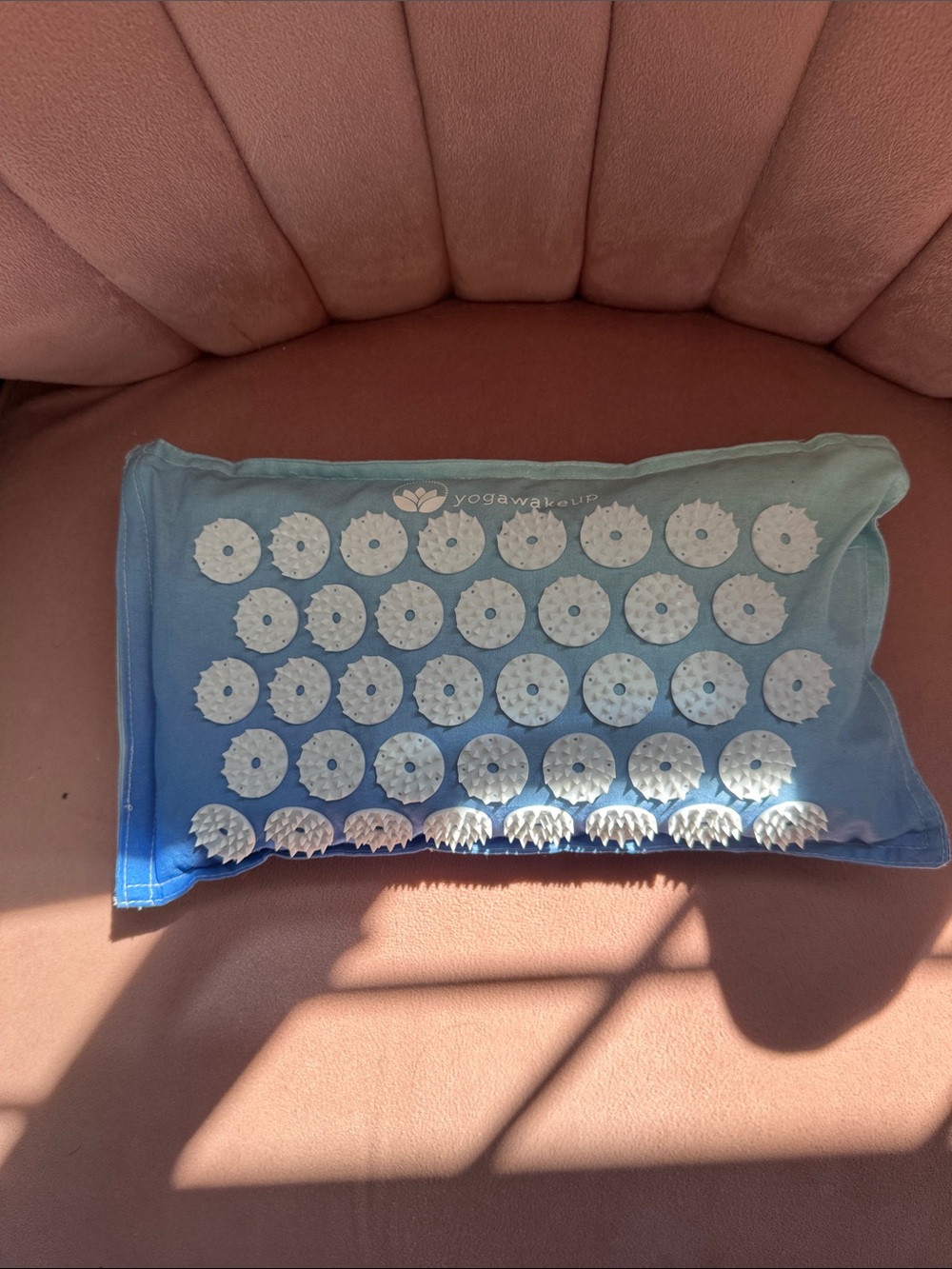 Gradient Blue Acupressure Pillow